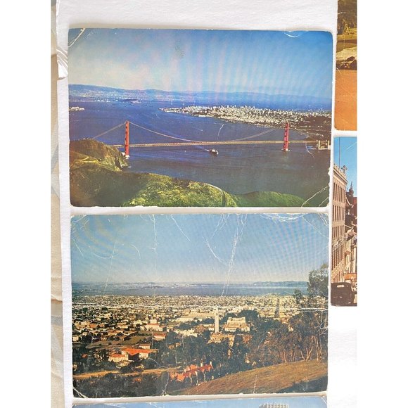 1955-1963 Incredible Peter Winter Jumbo Postcards US Scenes Collection Set 12 - Picture 3 of 16